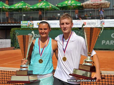 Sabina Machalová a Daniel Orlita (Foto: Zlin.cz)