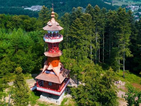 Jurkovičova rozhledna (Foto: MěÚ Rožnov pod Radhoštěm)
