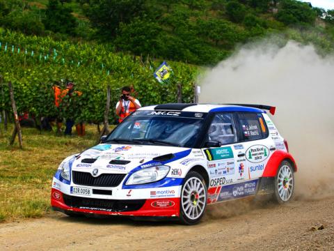 Auto na rally Hustopeče (Foto: Zlin.cz)