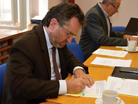 Na snímku starosta města Valašské Meziříčí Bc. Robert Stržínek (Foto: Zlin.cz)