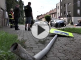 Nehoda v centru Zlína (Foto: Zlin.cz)