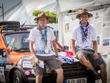Japonci byli z motoru vzadu škodovky u vytržení (Foto: MěÚ Holešov)