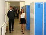nové šatny v obchodní akademii (Foto: Mgr. Igor Osoha)
