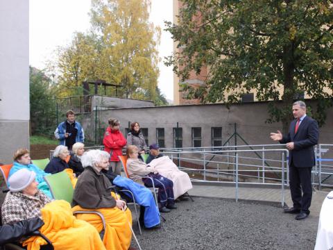 Nový bezbariérový přístup (Foto: Zlin.cz)