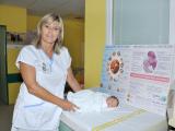 Laktační poradkyně Petra Omelková (Foto: Uherskohradišťská nemocnice)