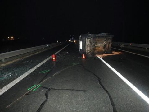 Nehoda u Břestu (Foto: Policie ČR)