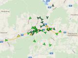 Informace o aktuální pozici vozidel na mapovém podkladě (Foto: DSZO)