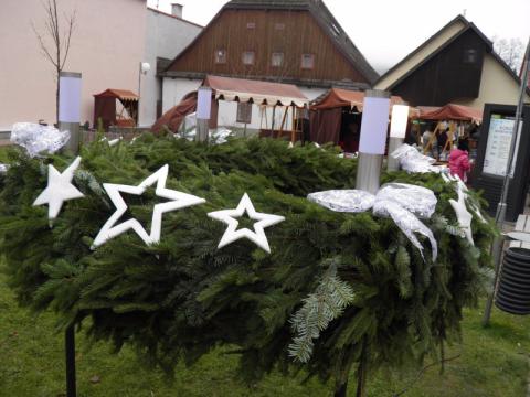 Klobucké adventní trhy (Foto: MÚ Valašské klobouky)