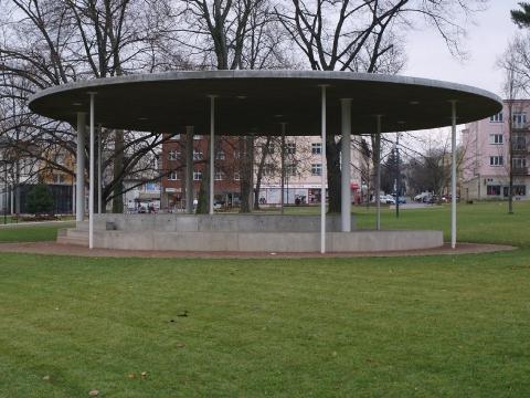 Hudební altán ve zlínském parku Komenského (Foto: MěÚ Zlín)