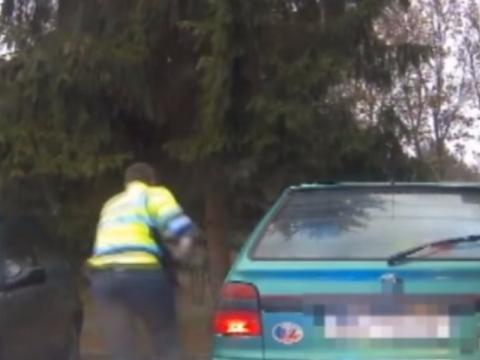 Policisté hledají svědky divoké honičky (Foto: Zlin.cz)