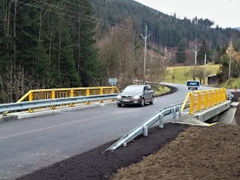 rekonstruovaná silnice III/4837 (Foto: ŘSZK - P. Zedková)