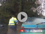 Policisté hledají svědky divoké honičky (Foto: Zlin.cz)