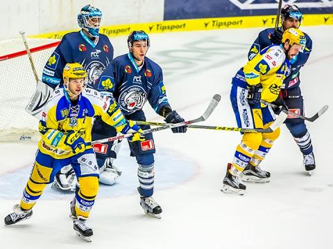 Zlínští hokejisté sťali lídra z Liberce (Foto: HC PSG Zlín)