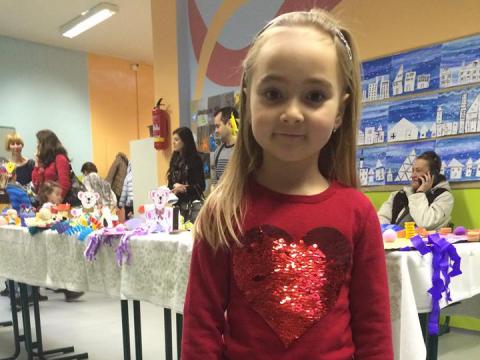 Julie Špačková u zápisu (Foto: Zlin.cz)