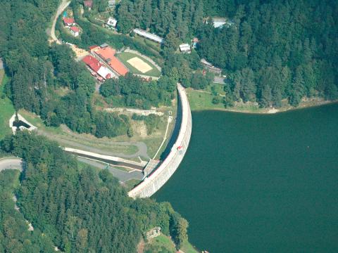 Vodní dílo Bystřička (Foto: Povodí Moravy)