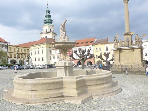 Kašna Kroměříž (Foto: MěÚ Koměříž)