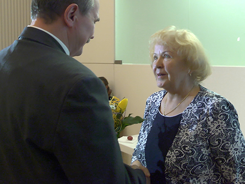 Oceněná Zdenka Wasserbauerová  (foto: Televize Zlín)