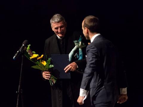 Martin Huba a Petr Michálek (Foto: Facebook Městské divadlo Zlín)