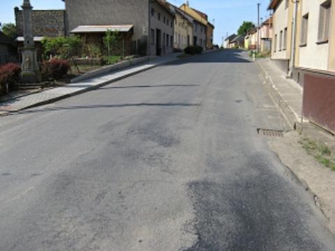 původní silnice III/43215 v Nětčicích (Foto: ŘSZK)
