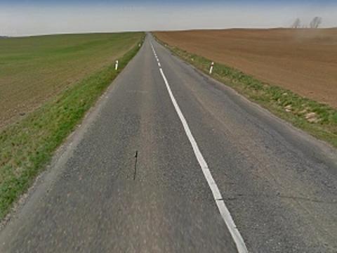 Silnice II/495 před rekonstrukcí (Foto: ŘSZK)