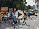 Půlmaraton v centru Zlína  (Foto: Televize Zlín)