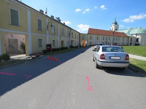 Místo nehody (Foto: Policie ČR)