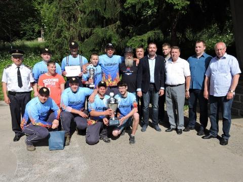 vítězné družstvo z Louk (Foto: MěÚ Zlin)