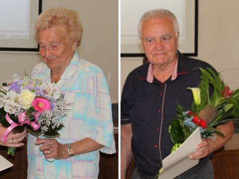 Dagmar Šebestíková a Jaroslav Adamík (Foto: MěÚ Kroměříž)