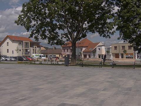 Modernizované centrum Malenovic (Foto: Televize Zlín)