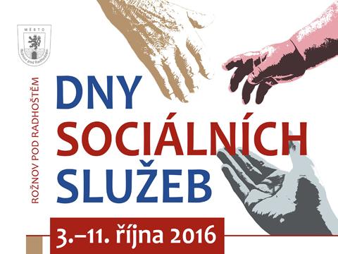 plakát Dny sociálních služeb Rožnov pod Radhoštěm