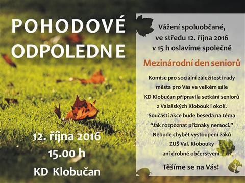 pozvánka (foto: město Valašské Klobouky)