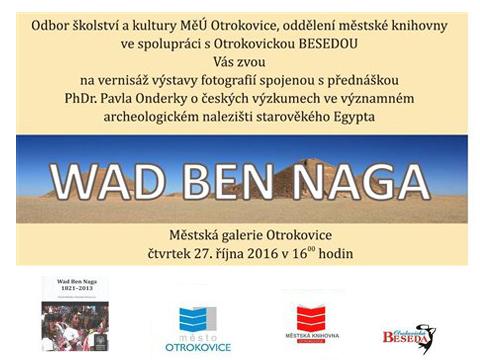 Výstava fotografií a přednáška o starověkém Egyptě (foto: Otrokovice)
