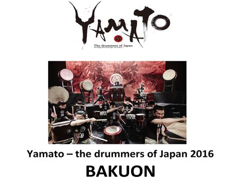 japonští bubeníci YAMATO (foto: Pragokoncert)