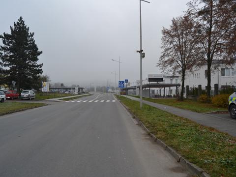 Místo dopravní nehody (foto: PČR)