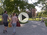 Park Komenského ve Zlíně (Foto: Televize Zlín)