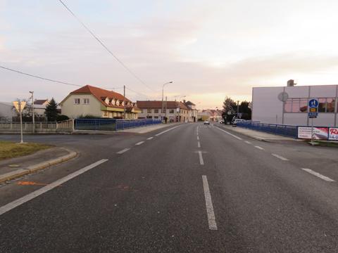 Místo nehody (foto:PČR Uherské Hradiště)