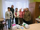 Návštěva u seniorů v domově v Loučce (foto: město Valašské Klobouky