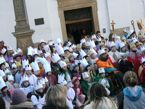 Žehnání koledníkům na Zlínsku (Foto: www.zlin.charita.cz)