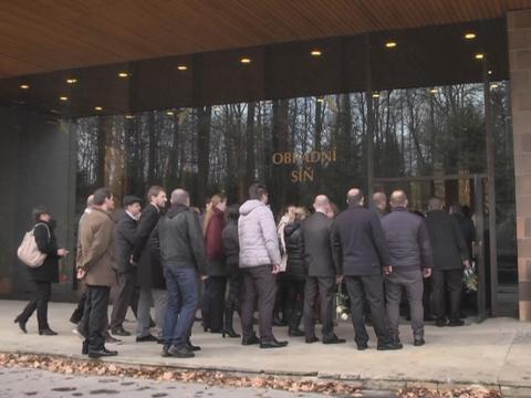 poslední rozloučení s Jaroslavem Janotou (Foto: Zlin.cz)