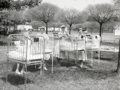 areál KNTB koncem 50. let 20. století (Foto: MUDr. Tomáš Valoušek)