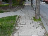 Chodník ulice Schlattauerova (Foto: MěÚ Valašské Meziříčí)
