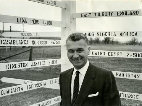 Tomáš Baťa jr. podnikal po celém světě (Foto: Archiv Zlín-Klečůvka)