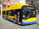 bateriový trolejbus při jeho slavnostním představení v září 2016 (Foto: DSZO)