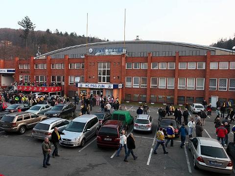 Stadion Luďka Čajky (Foto: Aukro Berani Zlín)