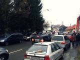 Situace v ulici Brumovská při jednom z minulých ročníků (Foto: MěÚ VK)