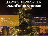 Slavnostní rozsvícení vánočního stromu ve Vizovicích (Foto: MěÚ Vizovice)