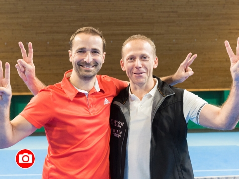 Vítězná dvojice Martin Čech - Josef Pilčík (Foto: Jan Salač)