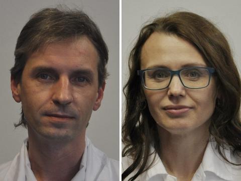 Noví primáři Tomáš Strnad a Jaroslava Lanžhotská (Foto: Vsetínská nem.)