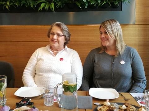Dolores Bata Arambasic se svou dcerou Robertou (Foto: Zlin.cz)