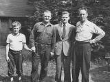 B. Martinů, B. Rybka, F. Rybka, J. Rybka (Foto: Zlínský kraj)